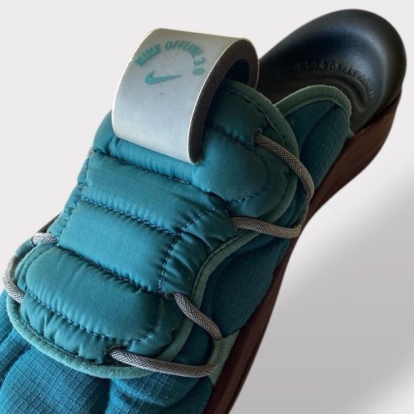 NIKE OFFLINE 3.0 Dark Teal Men’s Size 10.5 LIKE NEW CONDITION 2” Heel Height main image 7